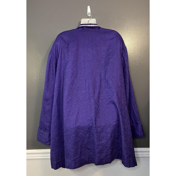 Ginatu Robe Jacket Mens 2XL Embroidered Ghanaian African Lined Exclusive - Picture 9 of 12